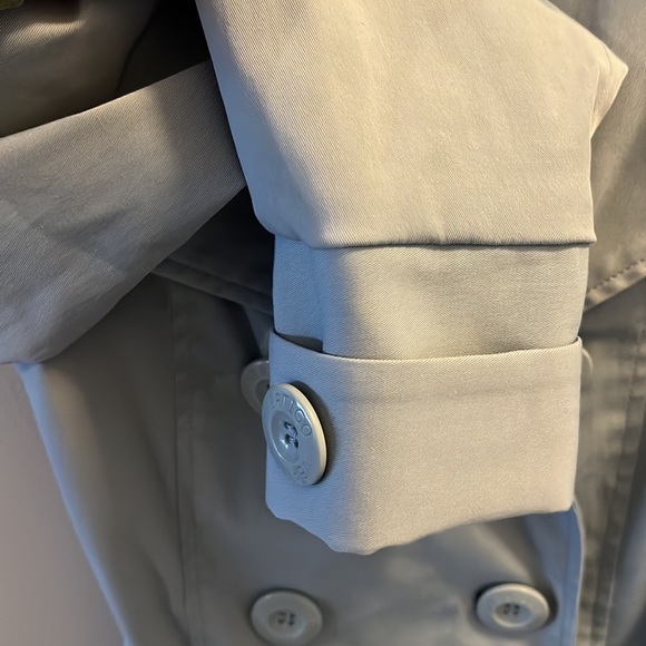 Vertigo blue/gray XS trench coat like new - Picture 4 of 7